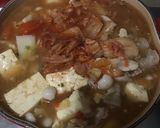 A picture of step 5 of Potato Kimchi Hot and Sour Soup.