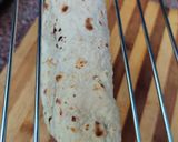 A picture of step 1 of Leftover chapati tacos.