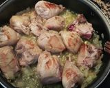 Foto del paso 2 de la receta Pollo en pepitoria