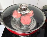 Foto langkah ke 5 dari resep Bolu Kukus Mekrok Kocok All in One First Trial.