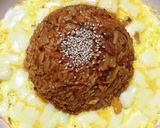 รูปขั้นตอนการทำที่ 11 ของ ข้าวผัดกิมจิ ไข่ชีสสส~~