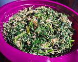 Foto langkah ke 5 dari resep Urap sayuran bumbu simpel.