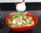Foto del paso 3 de la receta: Ensalada de Atún con fideos y quinua roja