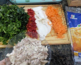 Foto del paso 1 de la receta: Tarta de verduras y pollo fácil, rápida, rica y saludable