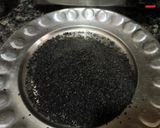 A picture of step 1 of Black sesame ladoo.