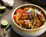 Foto langkah ke 5 dari resep Mie Aceh (Versi Spageti).