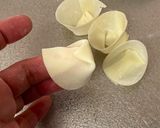 A picture of step 2 of Easter Gyoza Dumplings.