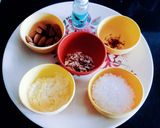A picture of step 1 of Delicious healthy summer special Saffron almond shake.