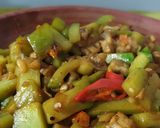 Foto langkah ke 5 dari resep Tumis tempe manisa (labu siam).