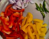 वेज पास्ता (veg pasta recipe in Hindi) रेसिपी चरण 2 फोटो