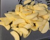 Une image de l'étape 5 de Tarte étoilée aux pommes et kiwi.