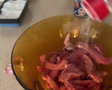 Foto del paso 1 de la receta: Tiras de cerdo agridulce