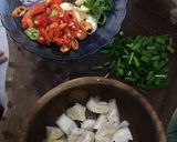 Foto langkah ke 2 dari resep Tumis Pedas Ikan Asin Cucut.