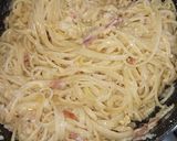 Foto del paso 5 de la receta: Spaghettis a la carbonara