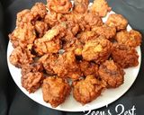 A picture of step 4 of Chicken Fritters.