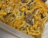 Foto del paso 3 de la receta: Pasta blanca con hongos y chuleta