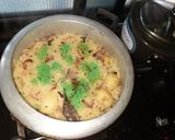 A picture of step 3 of Chicken Biryani my style.