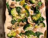 Vegetarische Lasagne mit Spinat, Brokkoli und Pilzen Rezeptschritt 5 Foto