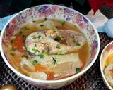 Hình bước làm 3 của món Canh măng cá bông lau