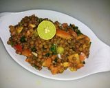 A picture of step 3 of Kali Dal Chat.
