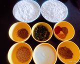 A picture of step 1 of Crispy tasty khasta Methi leaves mathri.