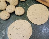 A picture of step 5 of Muli Ki Kachori or Murauri.