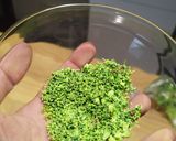 A picture of step 1 of Fusilli with Broccoli, Anchovies & Lemon.
