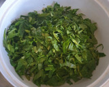 Foto del paso 1 de la receta: Ensalada de acelga y queso azul.