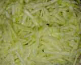A picture of step 1 of Lauki Raita.