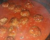 Foto del paso 3 de la receta: Arroz con salsa y albóndigas 🔥🤘