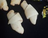 عکس مرحله 1 از دستور شیرینی کروسان شکلاتی😋