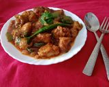 চিলি চিকেন (Chili Chicken Recipe In Bengali) রেসিপি ধাপ - 4 ছবি