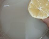 A picture of step 4 of Kunefa filled with Walnuts.