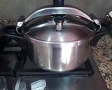 Foto del paso 9 de la receta Garbanzos con bacalao y toque de aceite de perejil y ajo