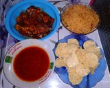 Foto langkah ke 6 dari resep Goreng sapek jo jengkol (ikan sepat).