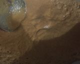 A picture of step 1 of Besan ka halwa.