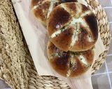 Foto langkah ke 9 dari resep Korean Cream Cheese Garlic bread.
