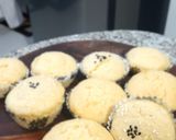 A picture of step 9 of Eggless Vanilla Muffins.