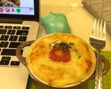 Foto langkah ke 6 dari resep Quiche Lorraine with Tomatoes and Miso.