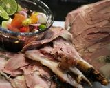 Foto langkah ke 6 dari resep Paha kambing/domba/sapi panggang #KitaBerbagi.