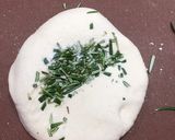 A picture of step 3 of Garlic & Rosemary Flatbreads.