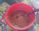 Foto del paso 5 de la receta: Torta agosto de cacao y membrillo con avena vegana