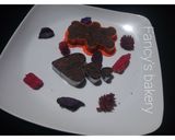 A picture of step 4 of Chocolate fudge😍😍😍.