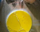 A picture of step 2 of Eggless pancakes.