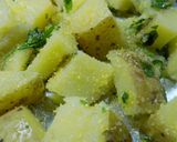 Foto del paso 4 de la receta: Butifarra con papas rústicas crocantes al curry