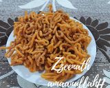 A picture of step 2 of Rice Flour Murukku with Carom and Sesame Seeds.