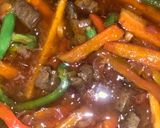 A picture of step 9 of Veggie liver sauce.