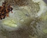 A picture of step 1 of Butter garlic pasta.