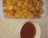 A picture of step 6 of Plantain bhajia.