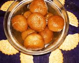 ব্রিটানিয়া বিস্কুট গুলাব জামুন (Brittania biscuit gulab jamun recipe in Bengali) রেসিপির ধাপ 7 ছবি
